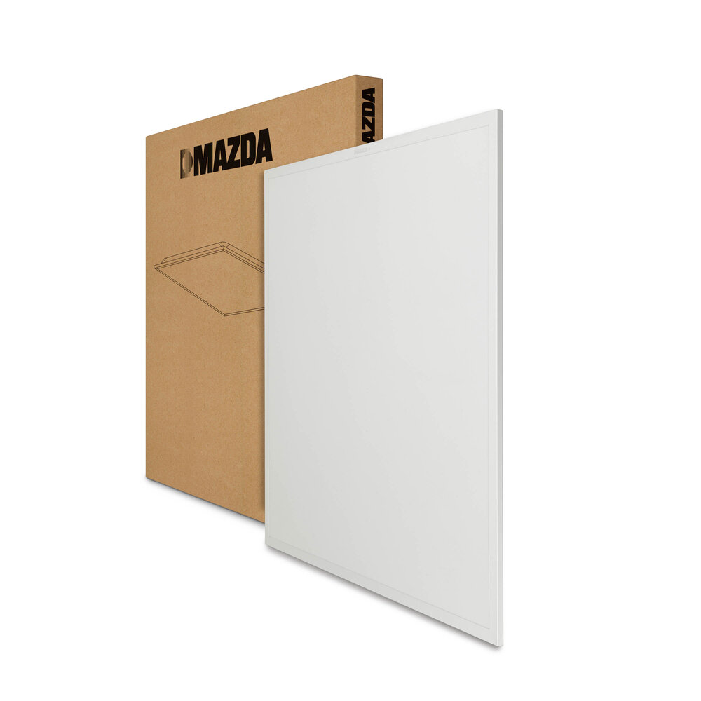 MAZDA Leuchten – Qualität, Design und Energieeffizienz LED Panel 60x60cm - Backlit Plus G2 RC009B - 28W 3400Lm - 4000K 840 Neutralweiß | UGR23 Opal Weiß - 2 Jahr Garantie MAZDA Leuchten – Qualität, Design und Energieeffizienz LED Panel 60x60cm - Backlit Plus G2 RC009B - 28W 3400Lm - 4000K 840 Neutralweiß | UGR23 Opal Weiß - 2 Jahr Garantie