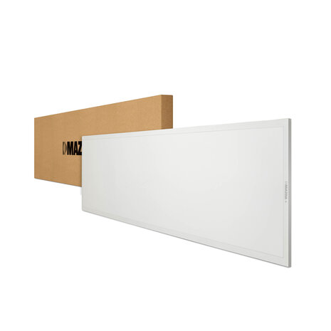MAZDA Leuchten – Qualität, Design und Energieeffizienz LED Panel 120x30cm - Backlit Plus  G2 RC009B 34S OC - 28W 3400Lm - 4000K 840 Neutralweiß |  UGR19 Prisma - 2 Jahr Garantie