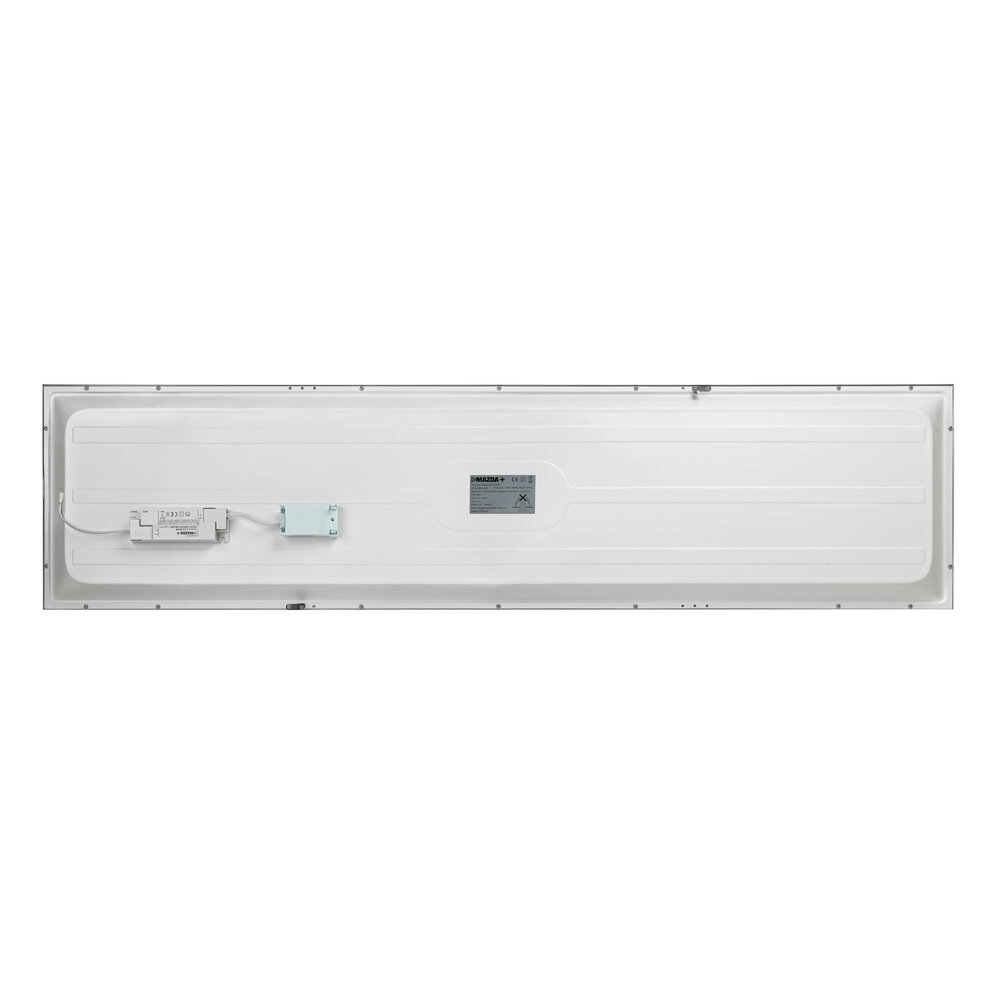 MAZDA Leuchten – Qualität, Design und Energieeffizienz LED Panel 120x30cm - Backlit Plus  G2 RC009B 34S OC - 28W 3400Lm - 4000K 840 Neutralweiß |  UGR19 Prisma - 2 Jahr Garantie
