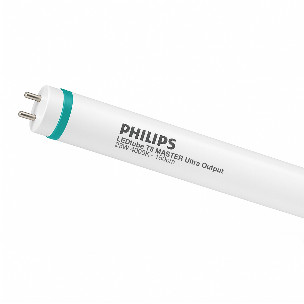 Philips | Offizieller Philips-Vertriebspartner LED-Röhre T8  (EM/Mains 230v) Ultra Output 23W 3700Lm - 4000K 840 Kaltweiß | 150cm -  Ersatz für 58W