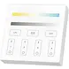 LCB LED-Beleuchtung Innovatives Design, hochwertige Technik & schnelle Lieferung! LED Wandsteuerung Miboxer – TW Tunable White Dual White – Weiß Aufbau 86x86MM – 4 Zonen | RF 2.4GHz – Farbtemperatur steuerbar & dimmbar | Kabellos mit 3V AAA Batterie