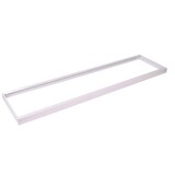 LCB Aufputz-Klickrahmen Weiß - 120x30 cm | 42MM Schraublose Befestigung Decken montage - Geeignet für LED panelen LCB Aufputz-Klickrahmen Weiß - 120x30 cm | 42MM Schraublose Befestigung Decken montage - Geeignet für LED panelen