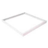 LCB LED-Beleuchtung Innovatives Design, hochwertige Technik & schnelle Lieferung! Aufputz-Deckenrahmen Weiß  - 62x62 cm | 42MM Geeignet für LED panelen