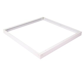 LCB LED-Beleuchtung Innovatives Design, hochwertige Technik & schnelle Lieferung! Aufputz-Deckenrahmen Weiß  - 62x62 cm | 42MM Geeignet für LED panelen