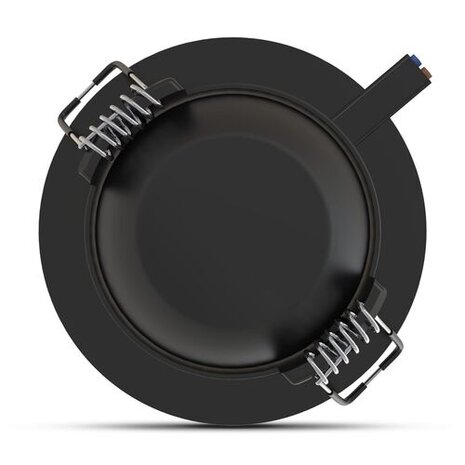 Modee Lighting LED inbouwspot Zwart- 4,8W - 420lm - 4000K - Kantelbaar - Niet Dimbaar - D80xH32mm