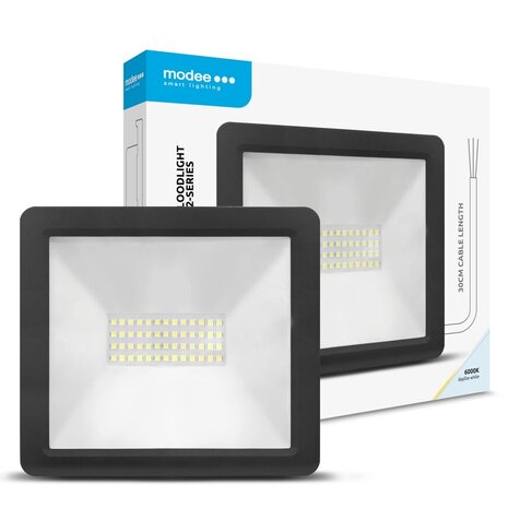 Modee Lighting LED-Scheinwerfer 50W - 6000K Tageslichtweiß - wasserdicht IP65 - entspricht 450W - 3 Jahre Garantie Modee Lighting LED-Scheinwerfer 50W - 6000K Tageslichtweiß - wasserdicht IP65 - entspricht 450W - 3 Jahre Garantie