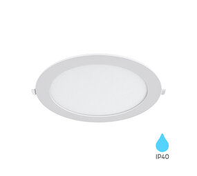 Brayton LED Einbaustrahler - 18W 1760lm - 3000K - Rund - IP40 Brayton LED Einbaustrahler - 18W 1760lm - 3000K - Rund - IP40