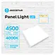 Aigostar LED-Leuchten LED-Panel 60x60cm - 25W 4500lm - 4000K 840 - Flimmerfrei - UGR<19