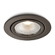 LCB LED-Einbaustrahler 85 mm – IP54 Gun Metal – 5 W 450 lm – 2700 K Warmweiß | Geeignet für Badezimmer. Ausschnittgröße 75 mm – Dimmbar 230 V LCB LED-Einbaustrahler 85 mm – IP54 Gun Metal – 5 W 450 lm – 2700 K Warmweiß | Geeignet für Badezimmer. Ausschnittgröße 75 mm – Dimmbar 230 V