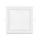 LED Einbaustrahler flach Eckig 115MM - 6W - Downlight rechteckig - 230V - 100x100mm LED Einbaustrahler flach Eckig 115MM - 6W - Downlight rechteckig - 230V - 100x100mm