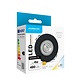 Modee Lighting LED-Einbaustrahler - Schwarz - 4W - 3CCT - 3000K/4000K/6500K - 480lm - IP44 - 80mm - Neigbar - Dimmbar | Ausschnittgröße 68mm