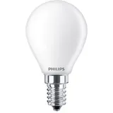 Philips | Offizieller Philips-Vertriebspartner Corepro LED Lustre E14 Ball Matt 4,3W 470lm - 827 Sehr Warmweiß | Ersetzt 40W