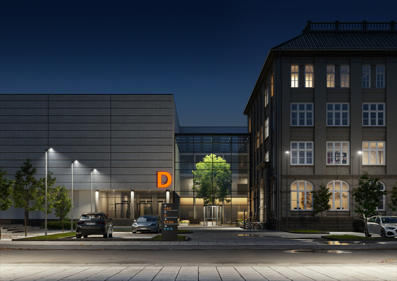 Ledvance LED-Scheinwerfer Sensor GEN 3 Schwarz 10W 1200lm 100D - 840 Kaltweiß | IP65 - Bewegungs- und Lichtsensor - Symmetrisch