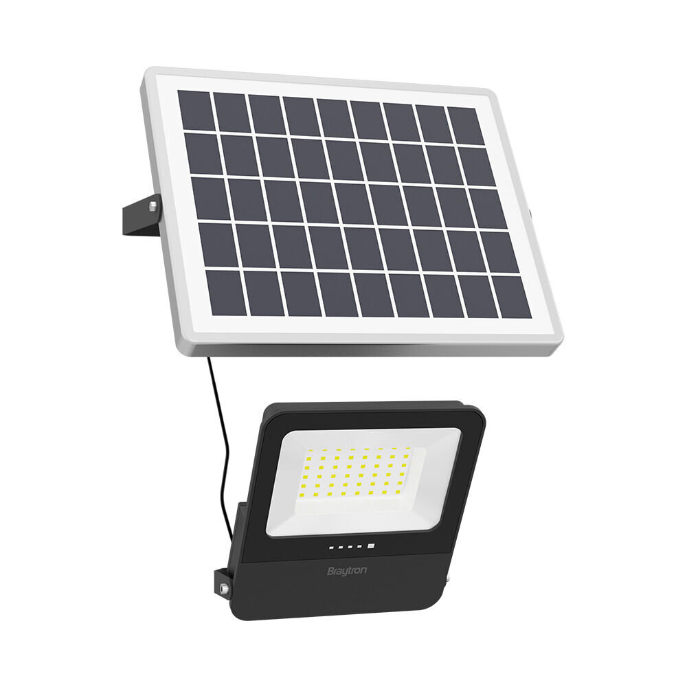 Aigostar Solar Strahler 10XHS IP65 - 300W - 6500K - mit Fernbedienung