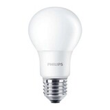 Philips | Offizieller Philips-Vertriebspartner Corepro LED Glühbirne E27 Birne Matt 8W 806lm - 827 Extra Warmweiß | Ersatz für 60W