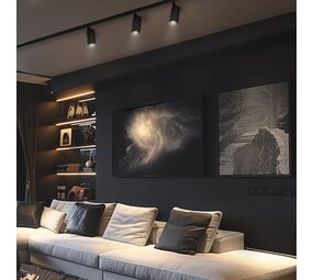 Spectrum LED Schienenstrahler 3-Phasen Andromeda Prime Schwarz 16W 1750lm 25D - 2700K-4000K-6000K