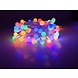 Modee Lighting LED-Weihnachtsgirlande - 100 LEDs - 10 Meter - 10 cm - Mehrfarbig - Mit Adapter