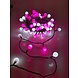 Rosa & Kaltweiße Weihnachtsbeleuchtung - 10 Meter - 100 LEDs Rosa & Kaltweiße Weihnachtsbeleuchtung - 10 Meter - 100 LEDs