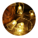 Warmweiße Weihnachtsbeleuchtung - 5 Meter - 50 LEDs - IP44 Warmweiße Weihnachtsbeleuchtung - 5 Meter - 50 LEDs - IP44