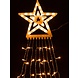Modee Lighting Weihnachtsstern Warmweiß - 3 Meter - 300 LEDs - IP44