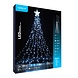 Modee Lighting Weihnachts-Clusterbeleuchtung Kaltweiß - 3 Meter - 300 LEDs - IP44