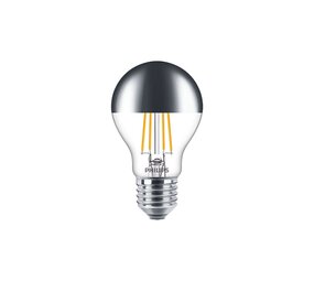 Philips | Offizieller Philips-Vertriebspartner Classic LED Glühbirne E27 Birne Spiegel 7.2W 650lm - 827 Extra Warmweiß | Dimmbar - Ersatz für 60W