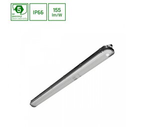 Spectrum LED Feuchtraumleuchte IP66 – 20-40W 3000-6000Lm – 840 Neutralweiß | 120cm – Multi Lumen Einstellbar – IK10 – Limea Pro – Schwarz Spectrum LED Feuchtraumleuchte IP66 – 20-40W 3000-6000Lm – 840 Neutralweiß | 120cm – Multi Lumen Einstellbar – IK10 – Limea Pro – Schwarz
