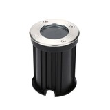 LCB LED-Beleuchtung Innovatives Design, hochwertige Technik & schnelle Lieferung! LED Bodenstrahler – GU10 – Einbau – IP67 – 230V – 110mm – Wasserdichter Bodenstrahler, Aluminiumgehäuse, Max. 35W, IK09 Schutz, Geeignet für Garten und Einfahrt.