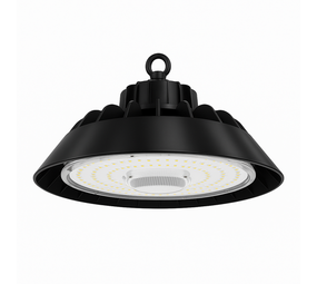 LCB LED-Beleuchtung Innovatives Design, hochwertige Technik & schnelle Lieferung! LED Highbay Stahl Schwarz 150W 22500lm 90D -840 Kaltweiß | IP65 - Mit Bewegungs- und Lichtsensor