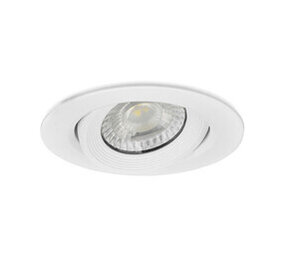 Brayton LED Einbaustrahler - 5W ersetzt 50W - 3000K warmweißes Licht - Schwenkbar Brayton LED Einbaustrahler - 5W ersetzt 50W - 3000K warmweißes Licht - Schwenkbar