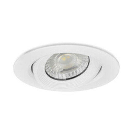 Brayton LED Einbaustrahler - 5W ersetzt 50W - 3000K warmweißes Licht - Schwenkbar Brayton LED Einbaustrahler - 5W ersetzt 50W - 3000K warmweißes Licht - Schwenkbar