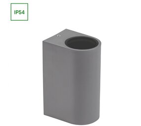 Spectrum Parete Wandleuchte Aluminium Grau IP54 Up & Down | Geeignet für 2x GU10 Spectrum Parete Wandleuchte Aluminium Grau IP54 Up & Down | Geeignet für 2x GU10