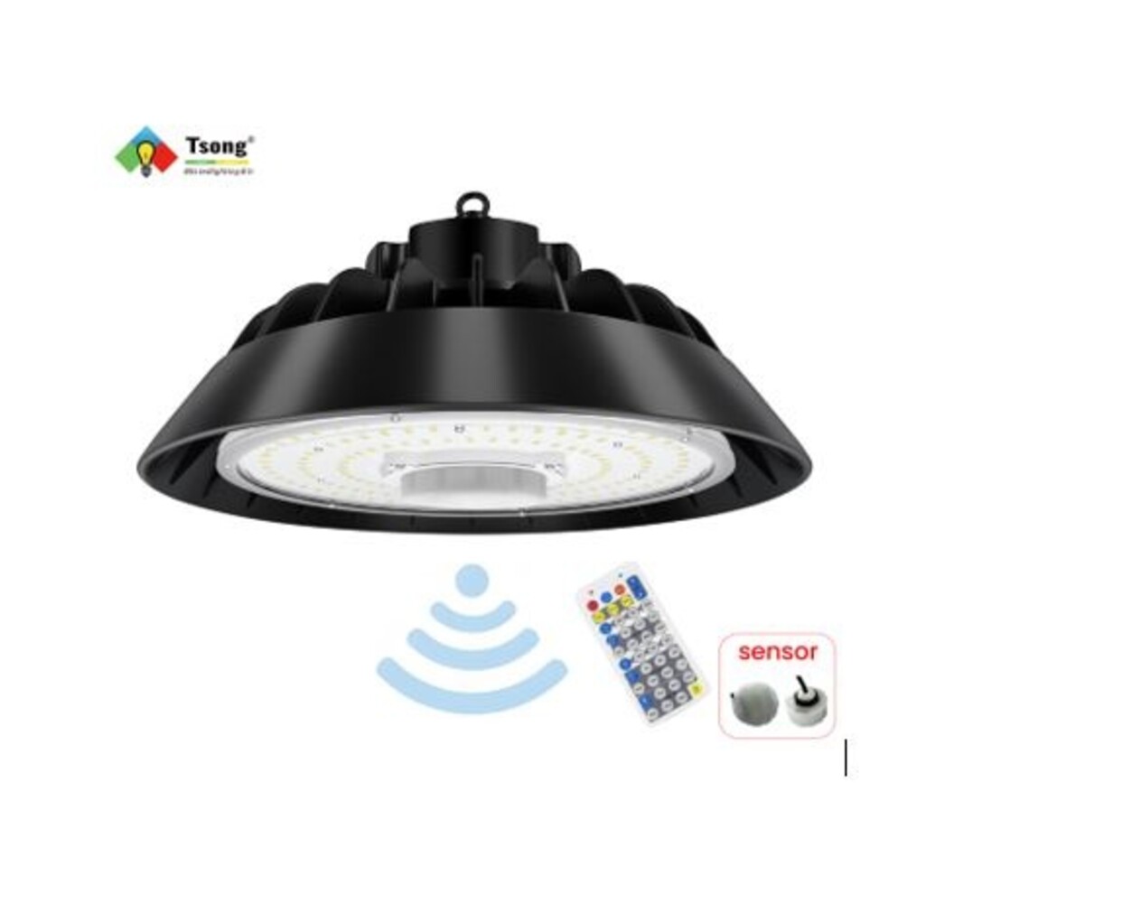 LCB LED-Beleuchtung Innovatives Design, hochwertige Technik & schnelle Lieferung! LED Hallenstrahler IP65 - 240W - 36000Lm -Lichtfarbe optional | Bewegungssensor – Fernbedienung nicht im Lieferumfang enthalten