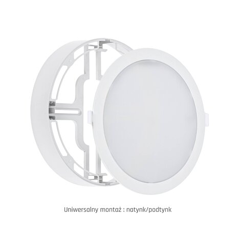 Spectrum LED Deckenleuchte 18W – 1820lm, 3000K/4000K, Einbau oder Aufbau Spectrum LED Deckenleuchte 18W – 1820lm, 3000K/4000K, Einbau oder Aufbau