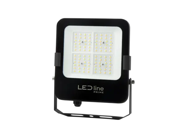 LEDIN Group SP. z.o.o. LED-Scheinwerfer Prime G3.1 Schwarz 50W 7000lm 120D - 840 Kaltweiß | IP66 - Symmetrisch