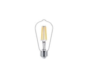 Philips MASTER Value LED Glühbirne E27 Edison Fadenlampe Klar 5.9W 806lm - 927 Extra Warmweiß | Höchste Farbwiedergabe - Ersatz für 60W