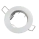 Led line: Erstklassiges Lichtdesign LED Strahler GU10 / MR16 - 65 mm Einbaurahmen - weiß rund - nicht schwenkbar - Einbaugröße77mm