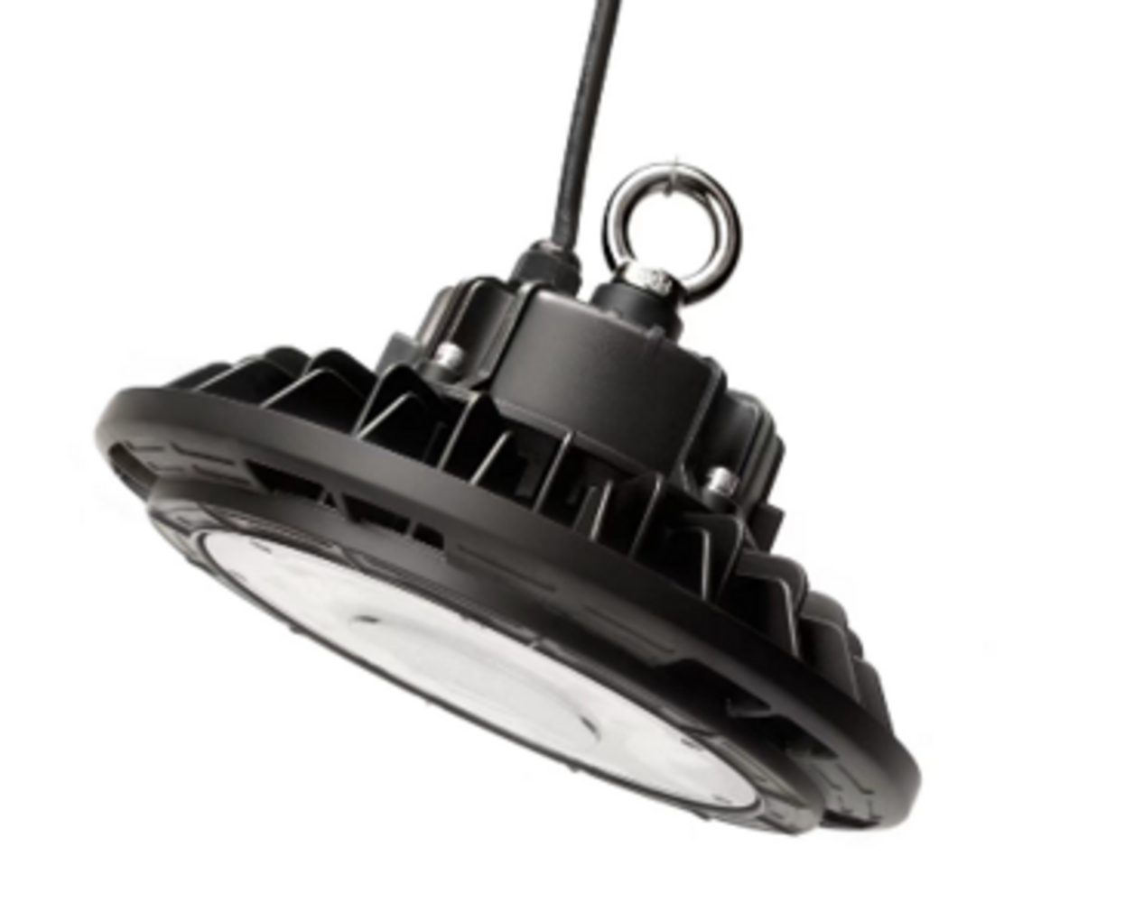 LCB DALI Dimmbar Hallenstrahler - LED UFO Highbay IP65 - 240W 36.000Lm | DALI2 - Lichtfarbe optional - 3 Jahr Garantie