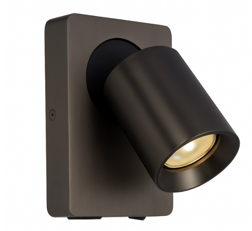 LCB LED AKTION PALETTENPREIS 100 Stück – LED Bettleuchte / Wandleuchte – Schwarz – GU10 – 5W 450lm – 3000K Warmweiß – Inkl. USB-A + USB-C Ladeanschluss