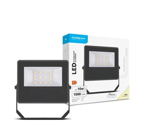 Modee Lighting LED Fluter 10W 4000K Neutralweiß IP65 – Außenbeleuchtung  | inkl. 30 cm Netzkabel
