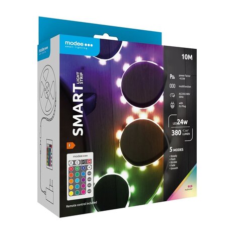 LED-Streifen – 10 m, 24 W – RGB – Komplettset – inkl. Fernbedienung LED-Streifen – 10 m, 24 W – RGB – Komplettset – inkl. Fernbedienung