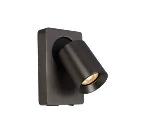 Artdelight LED Einbau- und Deckenleuchten ‚Äì Design & Effizienz LED-Nachttischlampe / Wandleuchte – Spot MEGANO Schwarz – 5 W, 450 lm – 3000 K (830 K Warmweiß) | GU10-Fassung – mit USB-A- und USB-C-Ladeanschluss Artdelight LED Einbau- und Deckenleuchten ‚Äì Design & Effizienz LED-Nachttischlampe / Wandleuchte – Spot MEGANO Schwarz – 5 W, 450 lm – 3000 K (830 K Warmweiß) | GU10-Fassung – mit USB-A- und USB-C-Ladeanschluss