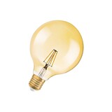 Osram Vintage 1906 LED E27 Globe Fadenlampe Gold 125mm 7W 650lm - 824 Extra Warmweiß | Ersatz für 40W Osram Vintage 1906 LED E27 Globe Fadenlampe Gold 125mm 7W 650lm - 824 Extra Warmweiß | Ersatz für 40W