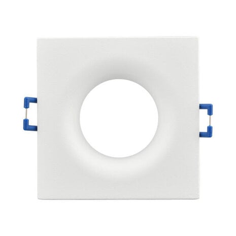 LED Einbauspot Weiß viereckig - für 1 GU10 LED Spot - exkl. LED Spot LED Einbauspot Weiß viereckig - für 1 GU10 LED Spot - exkl. LED Spot