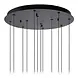 Lucide LED-Beleuchtung  LED Pendelleuchte Gisela Ø61 cm – 12-flammig – Transparentes Glas – Dimmbar – Premium