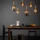 Lucide LED-Beleuchtung  JOANET Pendelleuchte – 6×E27 – Dynamisches Rauchglas – Dimmbar