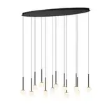 Lucide LED-Beleuchtung LED Pendelleuchte Calina – 12-flammig – Dunkelbronze – 84W – CCT – Dimmbar Lucide LED-Beleuchtung LED Pendelleuchte Calina – 12-flammig – Dunkelbronze – 84W – CCT – Dimmbar