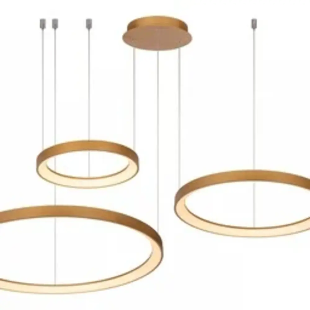 Lucide LED-Beleuchtung  LED Pendelleuchte Vidal Ø78 cm – 120W – 2700K – Dimmbar – Designleuchte