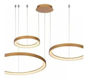 Lucide LED-Beleuchtung  LED Pendelleuchte Vidal Ø78 cm – 120W – 2700K – Dimmbar – Designleuchte