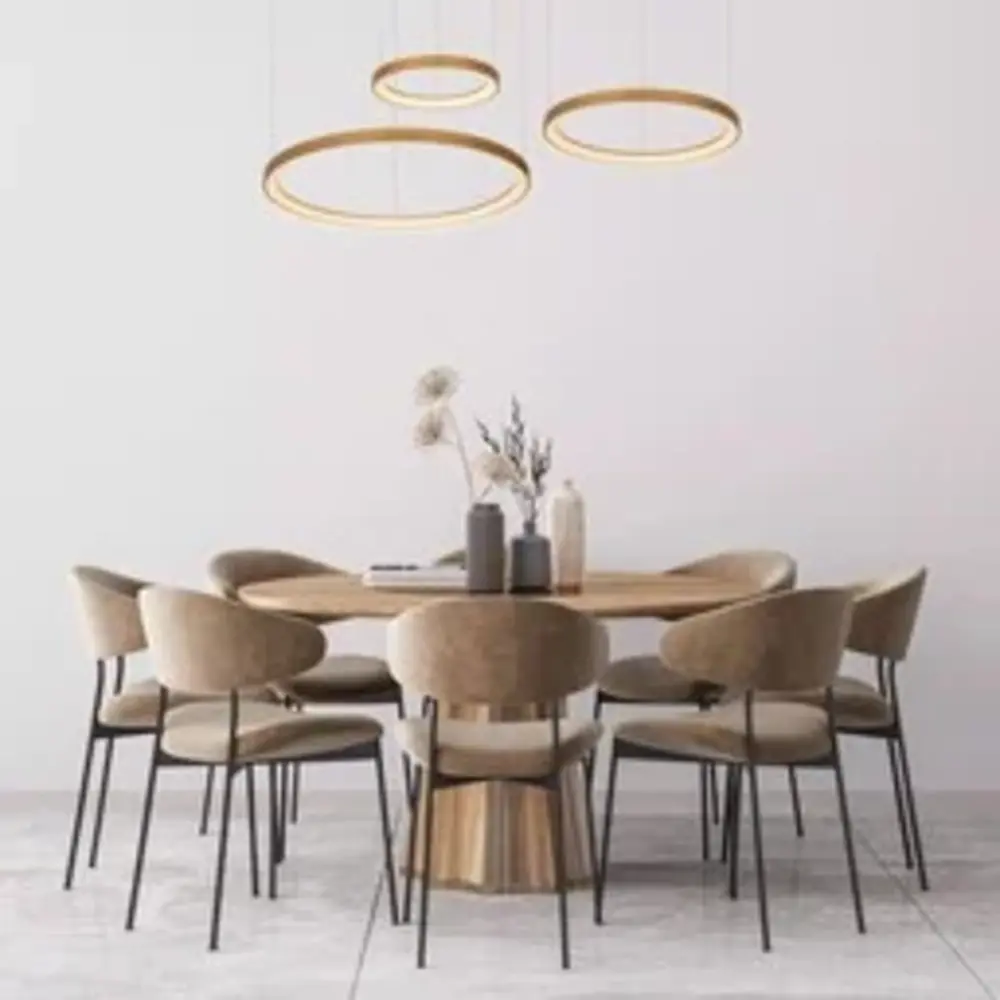 Lucide LED-Beleuchtung  LED Pendelleuchte Vidal Ø78 cm – 120W – 2700K – Dimmbar – Designleuchte